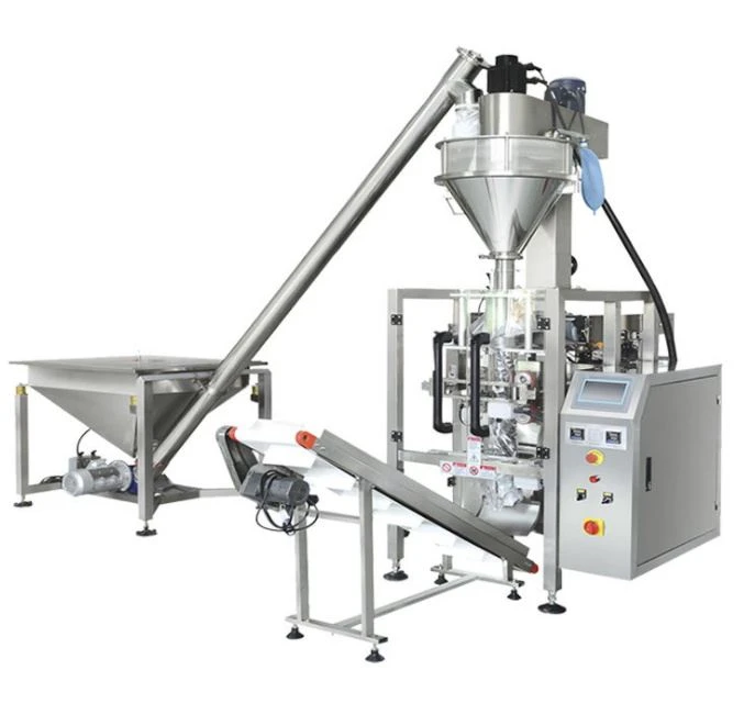 Máquina automática de embalagem de farinha com servo motor