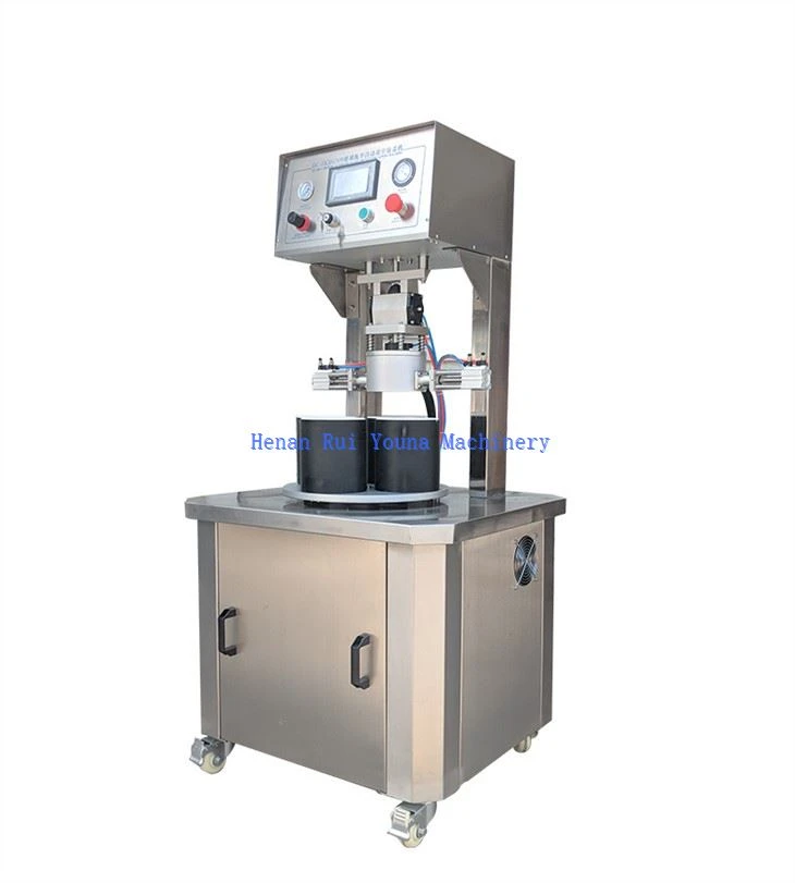 Máquina de tampa para garrafas de vidro