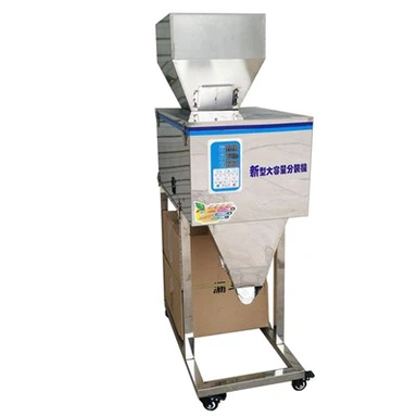Máquina de enchimento e pesagem de grânulos de farinha 30-999g
