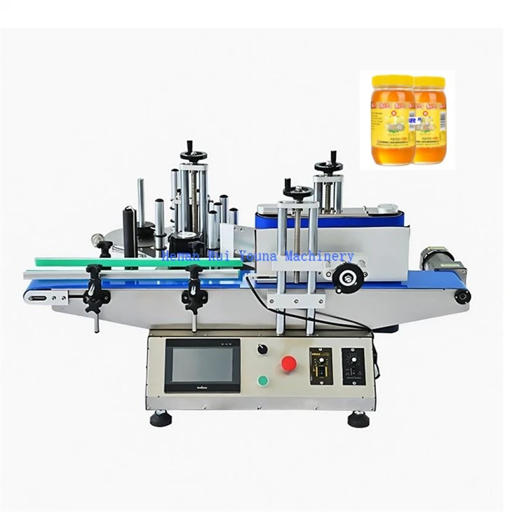 Semi Auto Glass Jar Plastic Bottle Labeling Machine best